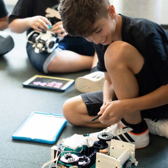 Roboter programmieren im Medienklub